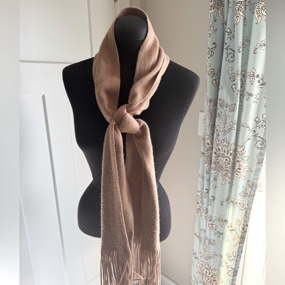 Tan scarf